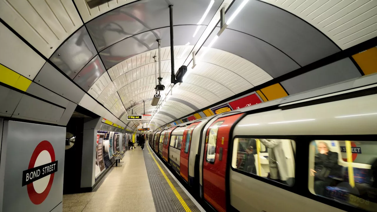 London Underground commuters shocked as they spot A-list superstar model on the Victoria Line...