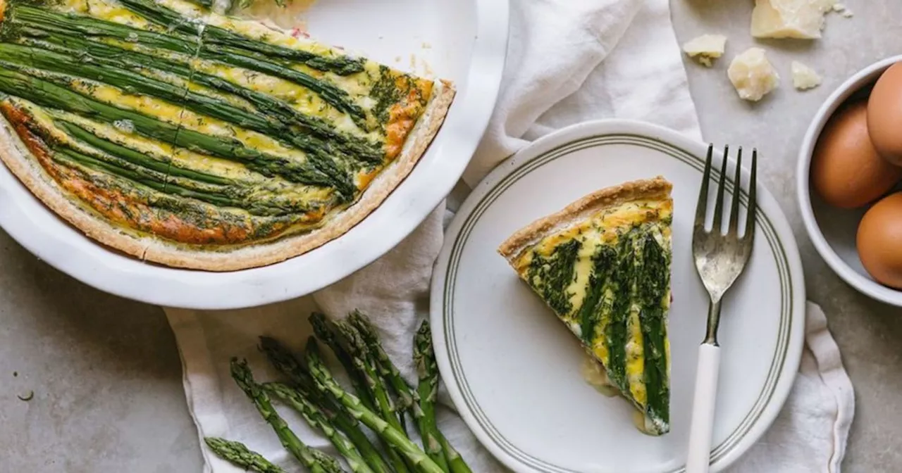 Spring Asparagus Breakfast Tart Recipe