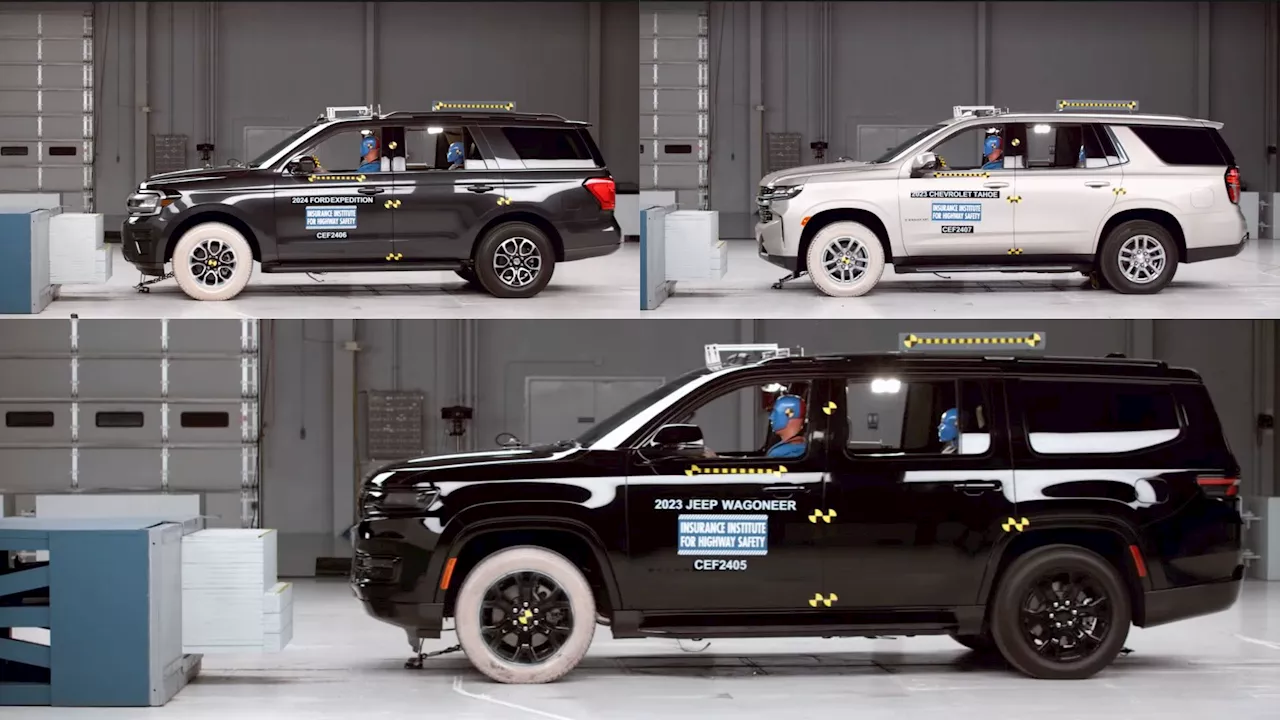 Bigger SUVs aren’t always safer, says recent crash test report
