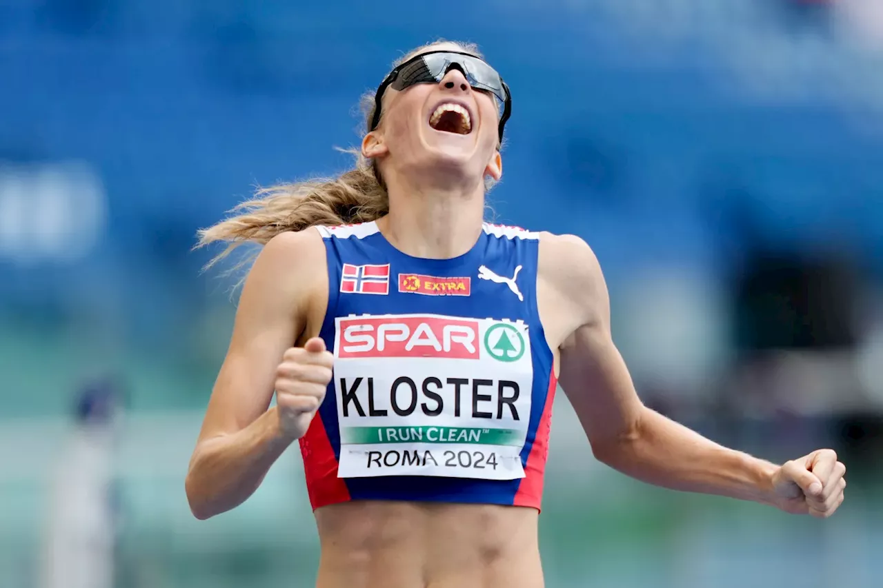 Line Kloster nummer seks på 400 meter hekk – Femke Bol tok suveren seier