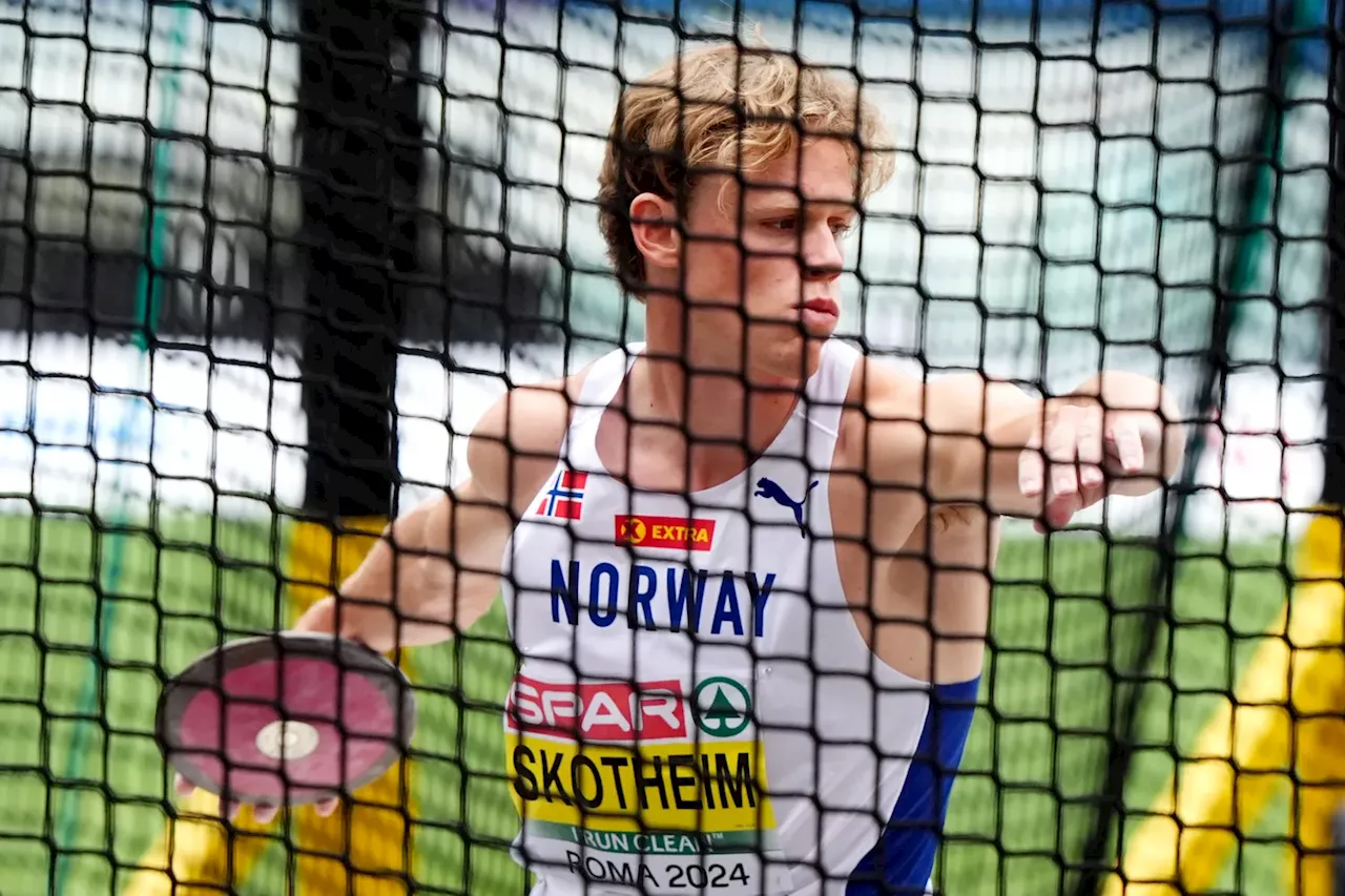 Skotheim leder tikampen etter diskos