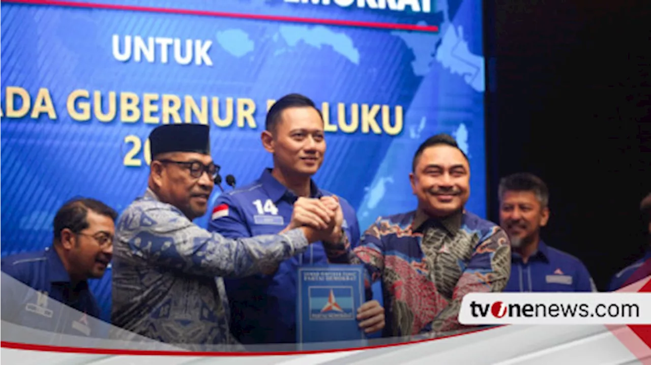 AHY Beberkan Alasan Partai Demokrat Resmi Usung Murad Ismail-Michael Wattimena di Pilgub Maluku 2024