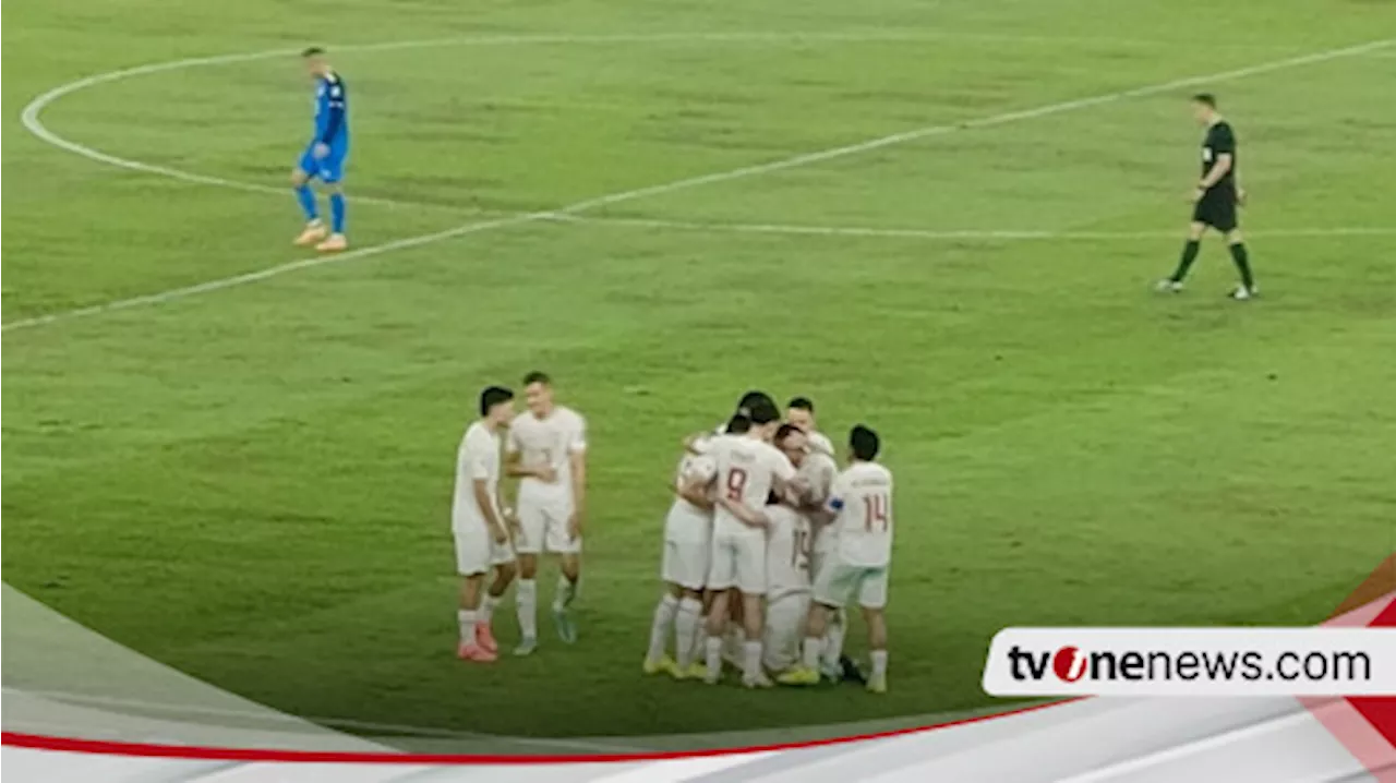 Hasil Babak Pertama Timnas Indonesia Vs Filipina: Thom Haye Gol Debut, Garuda Unggul 1-0