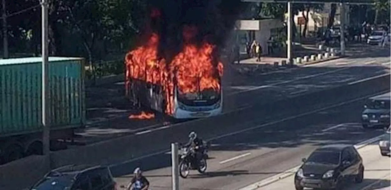 PM faz operação na Maré e criminosos fecham três vias expressas do Rio