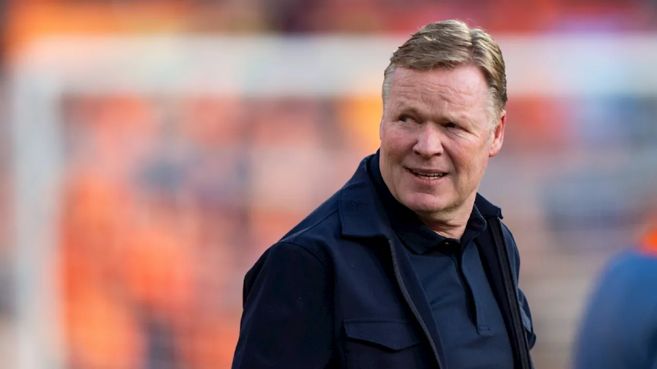 Ronald Koeman roept bij het Nederlands elftal definitief geen vervanger op voor geblesseerde Teun Koopmeiners