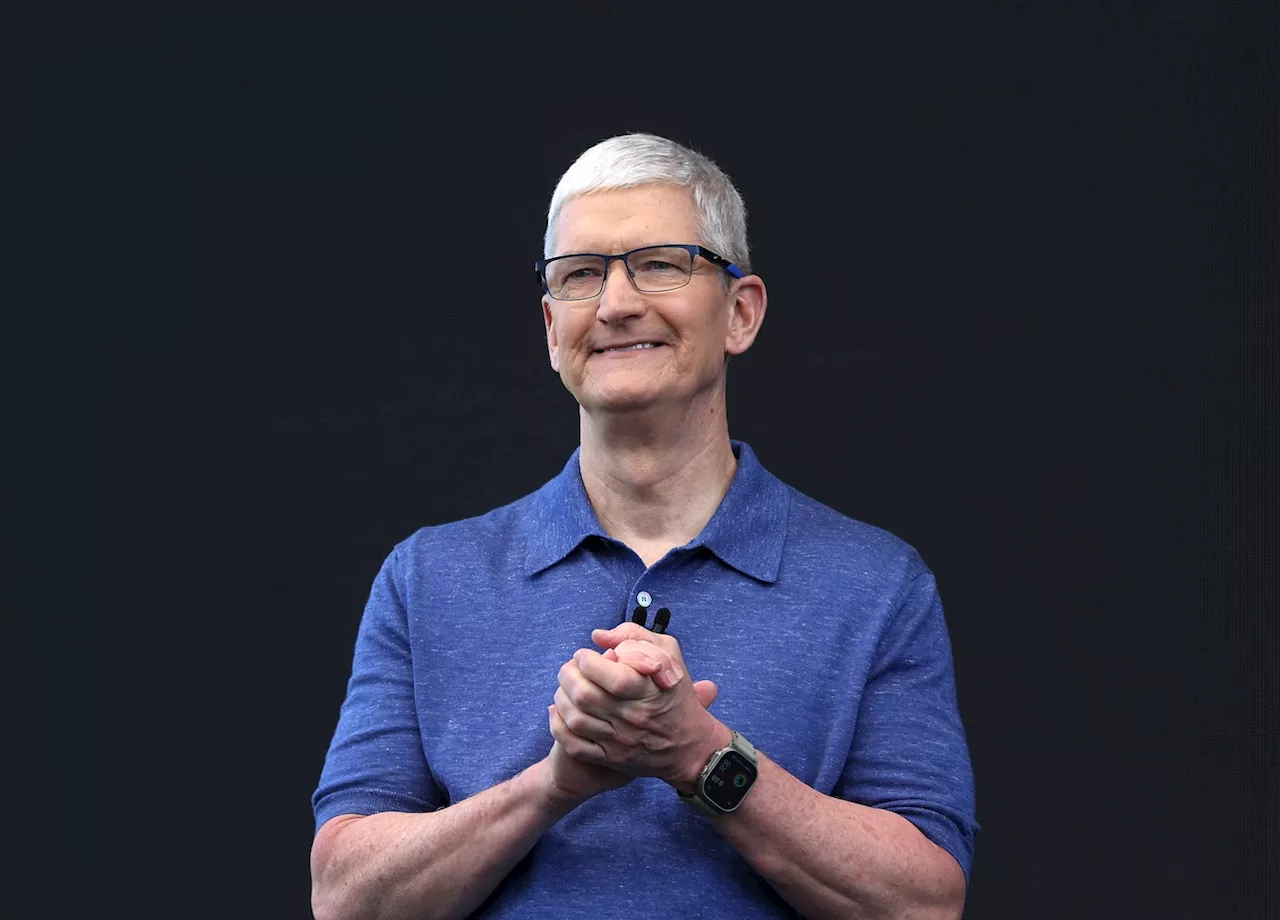 ‘I would never claim that it’s 100 percent’: Tim Cook on Apple’s new AI