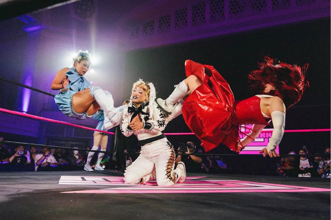 Olympia Le-Tan Brings Goth and Glam to Wrestling With Sukeban Japanese Women’s Pro League