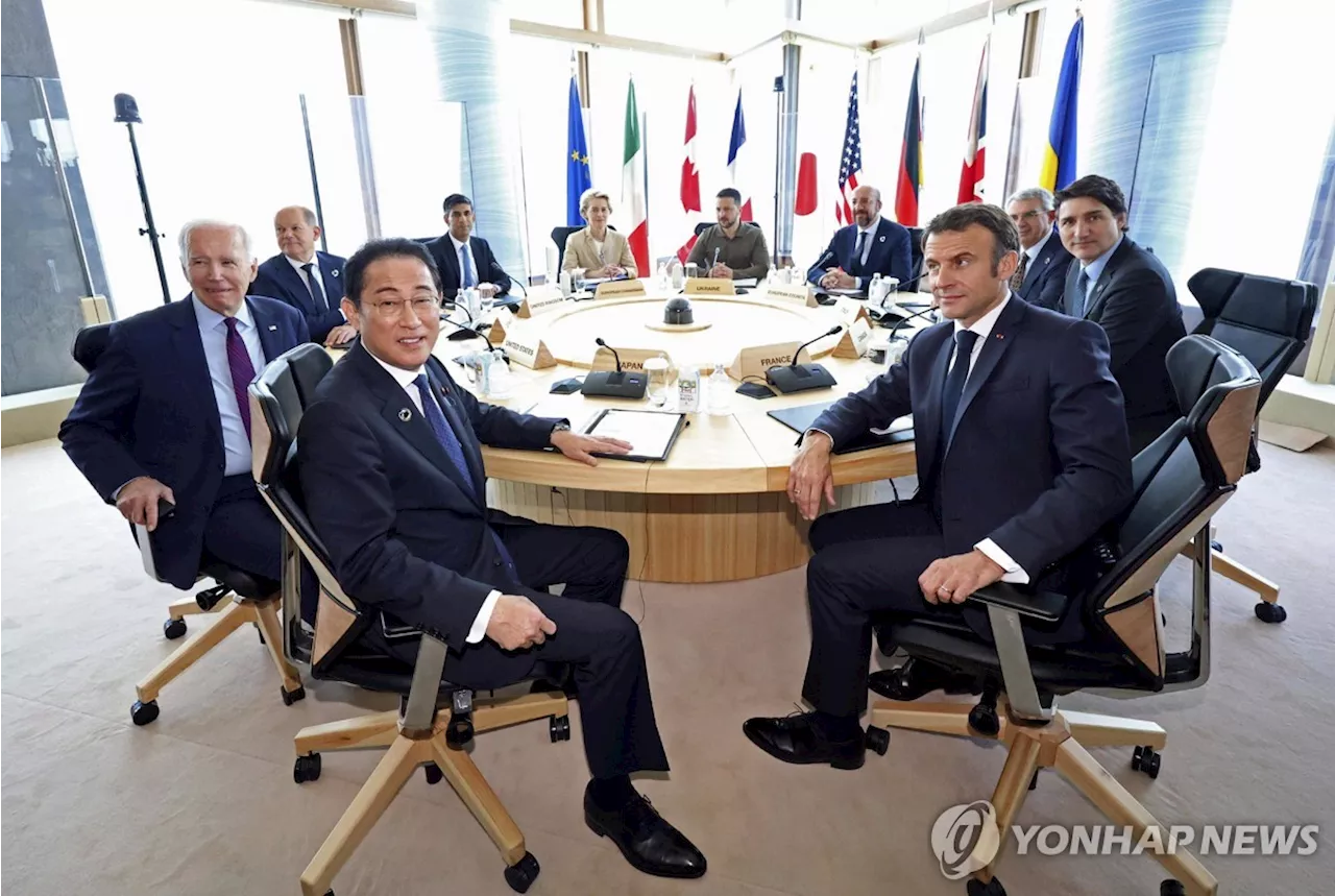 美 'G7 정상회의서 러 동결자산으로 우크라 재건 지원 발표'