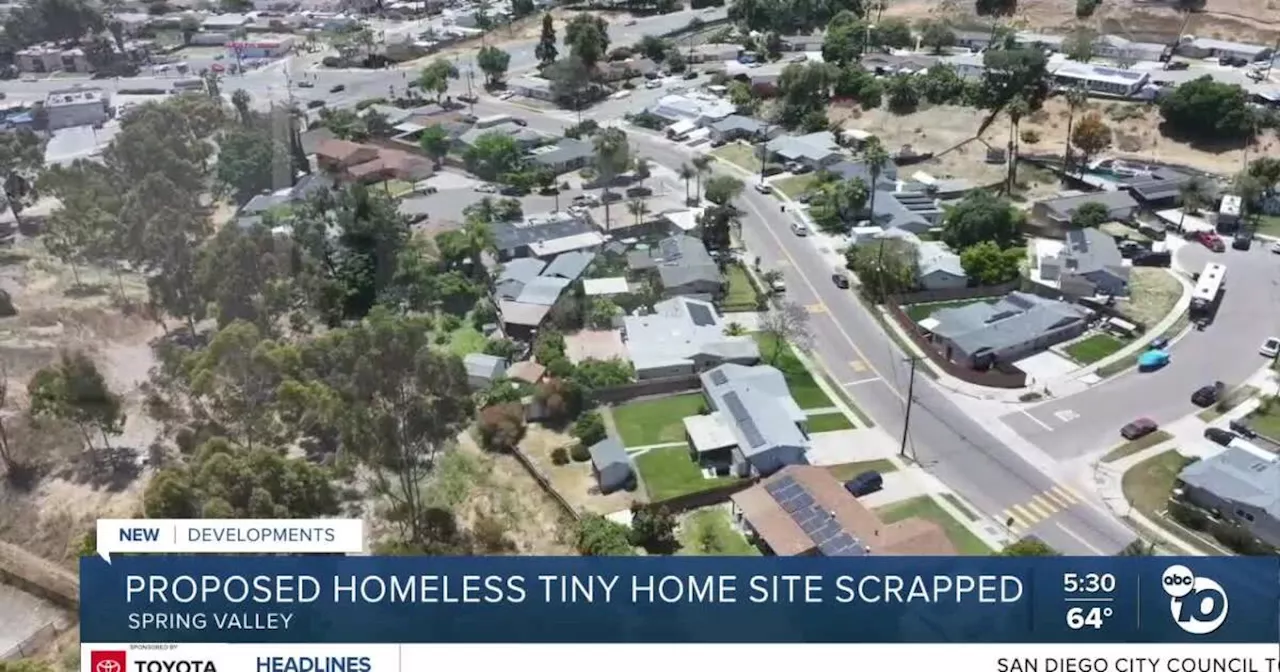 Differing opinions pulls homeless project proposal for tiny homes in Spring Valley