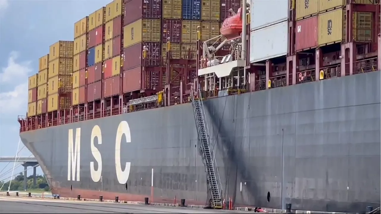 Runaway cargo ship in Charleston Harbor caused over $500K in property damage: USCG