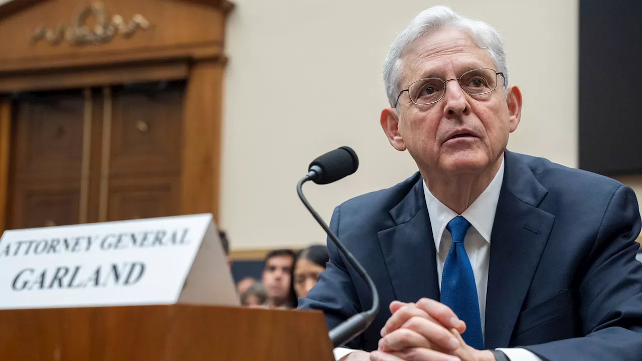 House Republicans to vote on holding Garland in contempt over special counsel interview audio