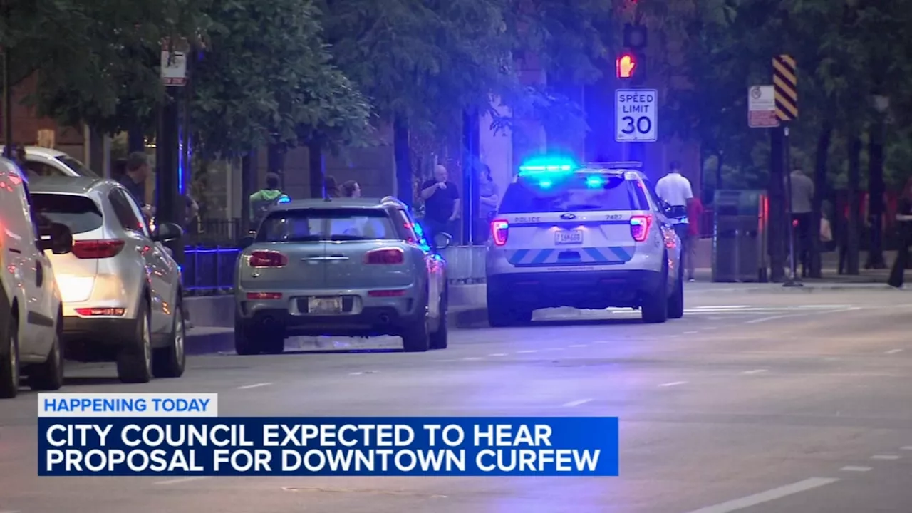 Chicago City Council to consider proposal for earlier downtown curfew for minors