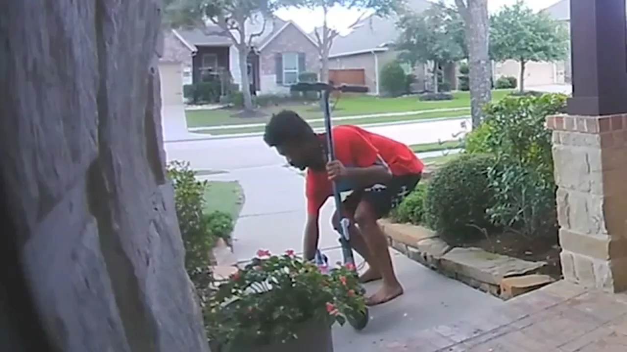 DoorDash driver's passenger steals $700 scooter in broad daylight after Texas delivery, video shows