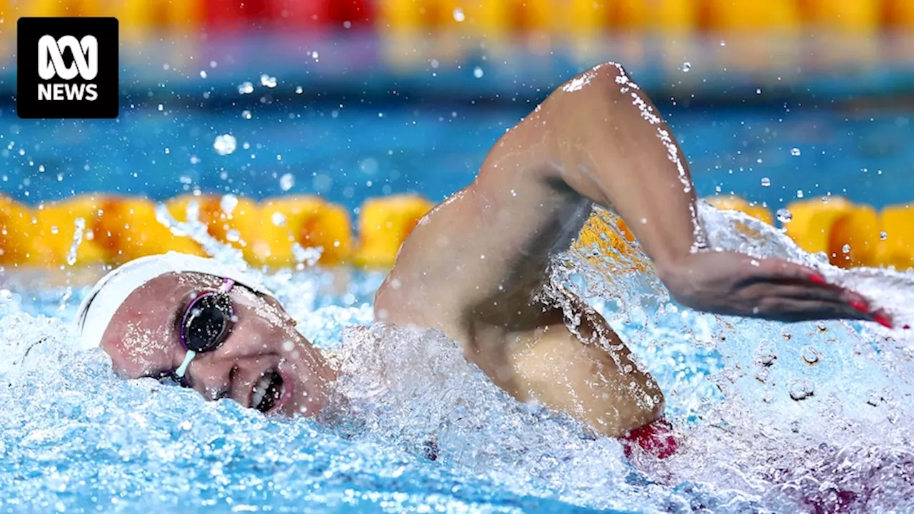 Ariarne Titmus breaks 200m freestyle world record at the Australian swimming trials