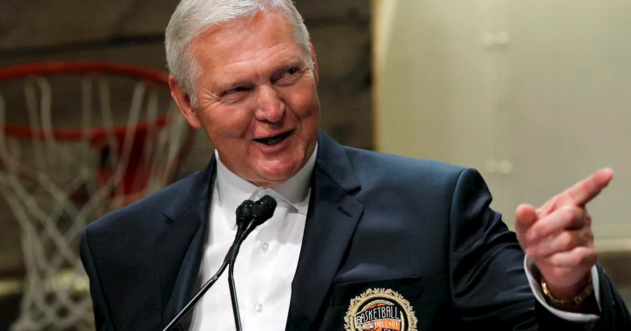 Jerry West, Lakers legend and 3-time NBA Hall of Famer, dies at 86