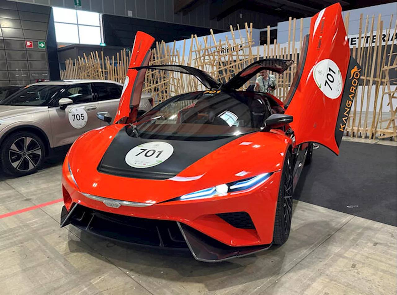 1000 Miglia, Fabrizio Giugiaro con Kangaroo nella gara Green