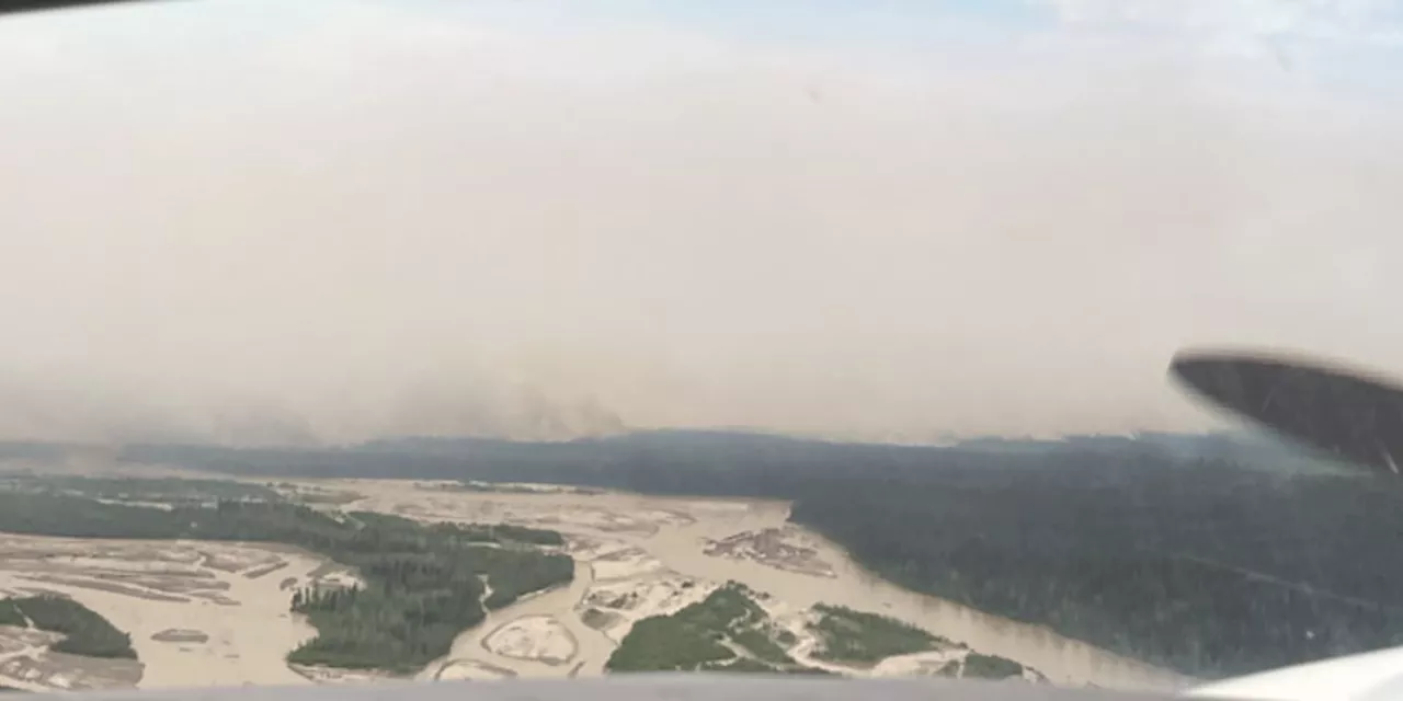 Interior Alaska wildfire dampened by weather after reaching almost 29K acres