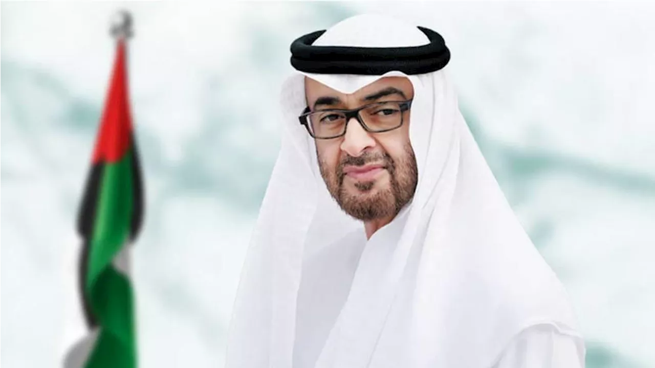 محمد بن زايد يشيد بفرق عمل جناح الإمارات المشارك في «إكسبو الدوحة للبستنة»