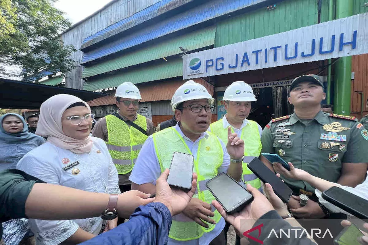 Bapanas minta Pabrik Gula Jatitujuh serap gula petani Rp14.500 per kg