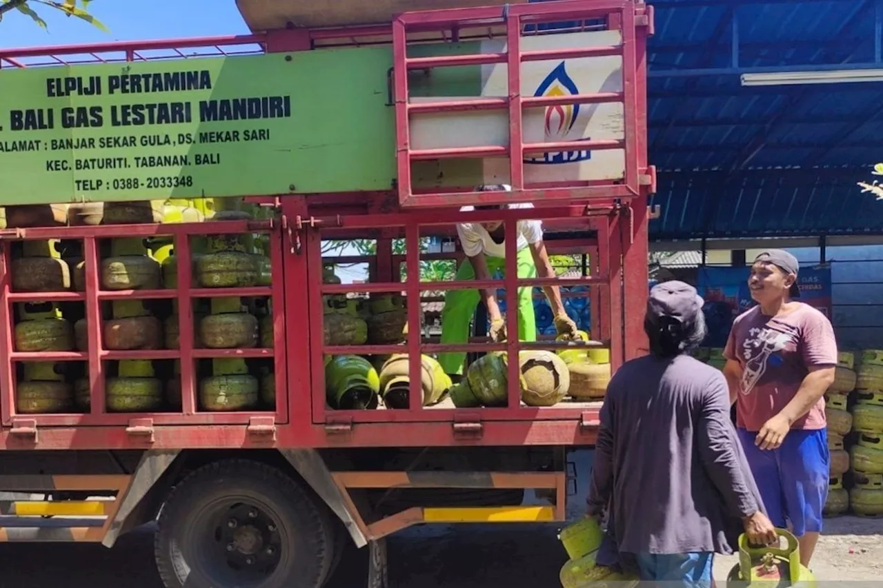 Pertamina tambah 462 ribu tabung LPG subsidi libur Idul Adha di Bali