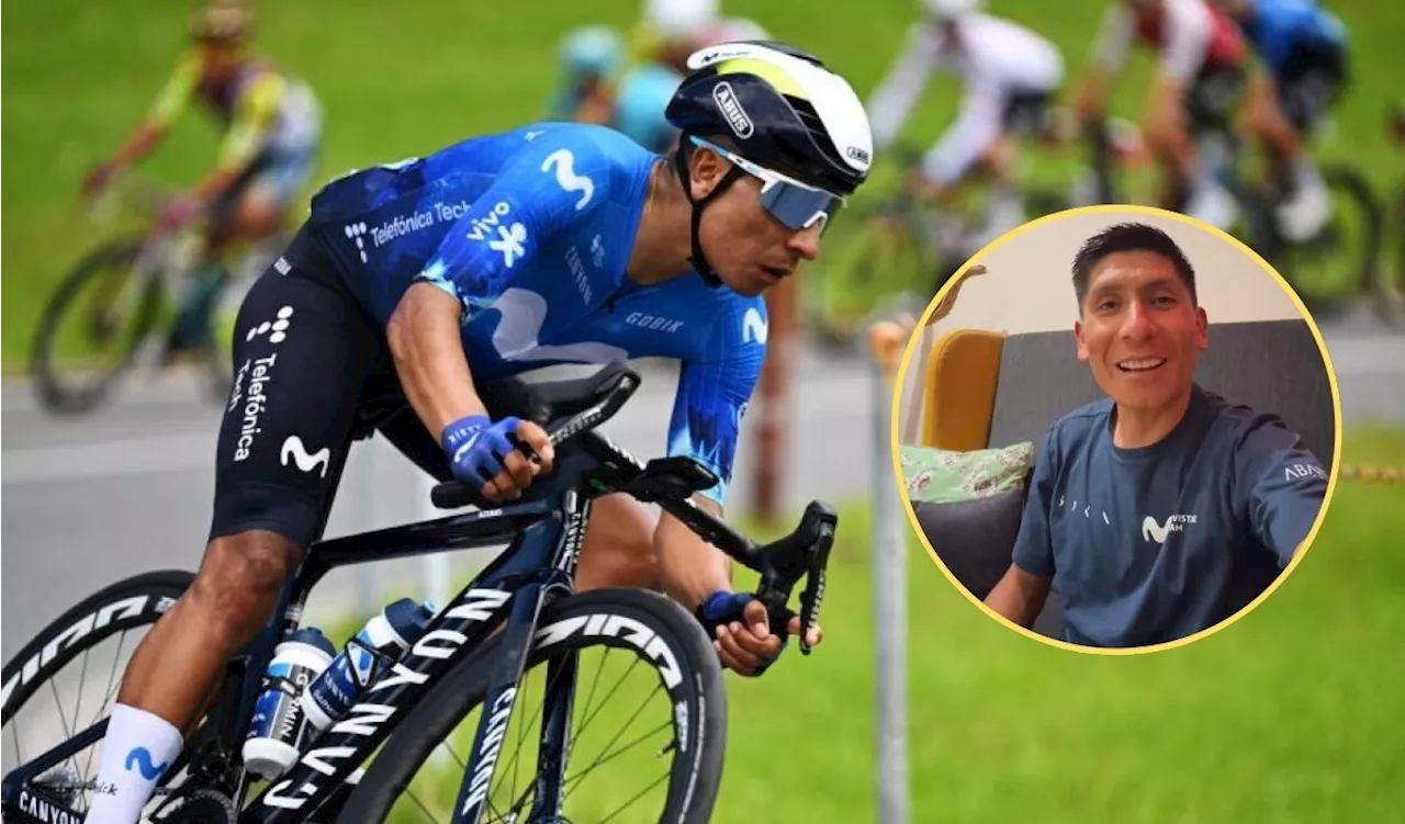 Nairo Quintana confirmó próxima carrera tras lesión en Tour de Suiza