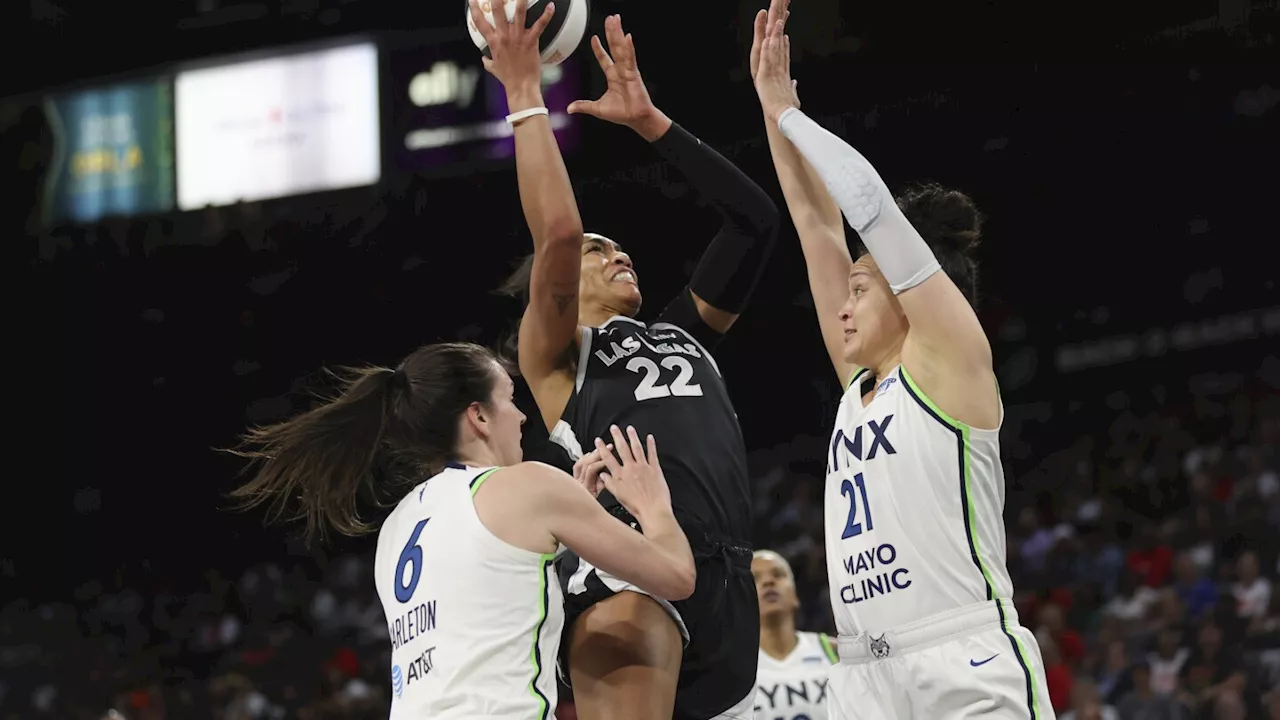 Lynx takes down Aces 100-86