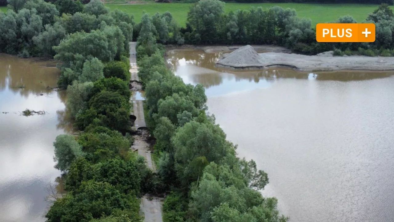 Hochwasser im Landkreis Günzburg: Hier gilt ein Badeverbot