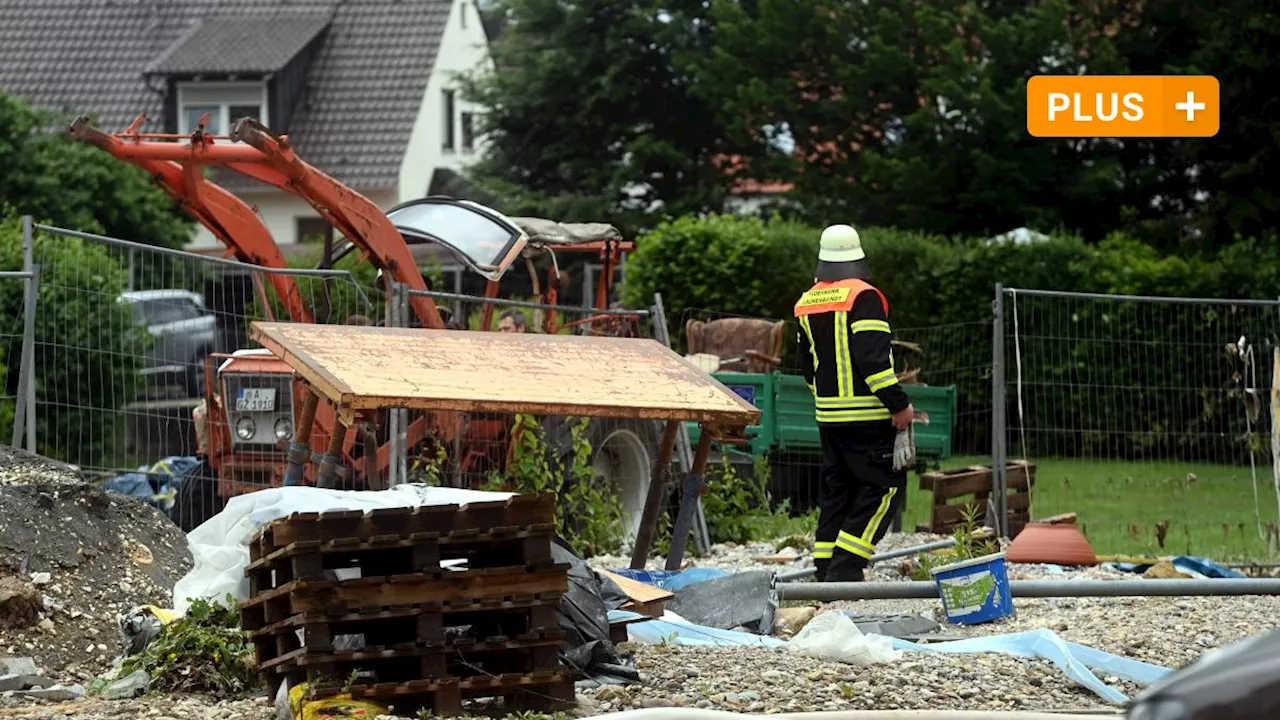 Nach dem Hochwasser droht einigen Häusern der Abriss