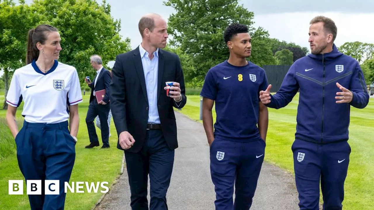 Prince William to attend England v Denmark at Euro 2024