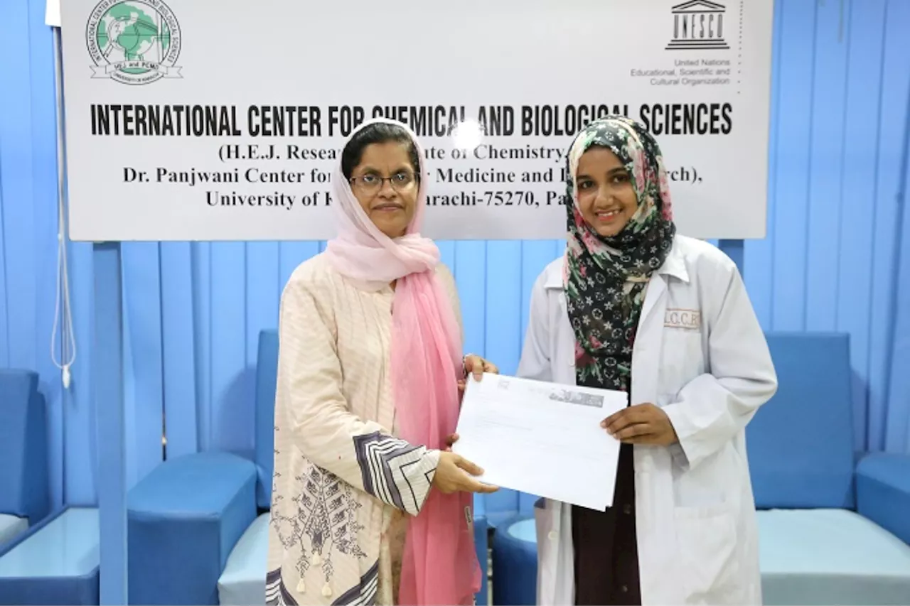 Pakistani female research scholar wins ISSCR travel award