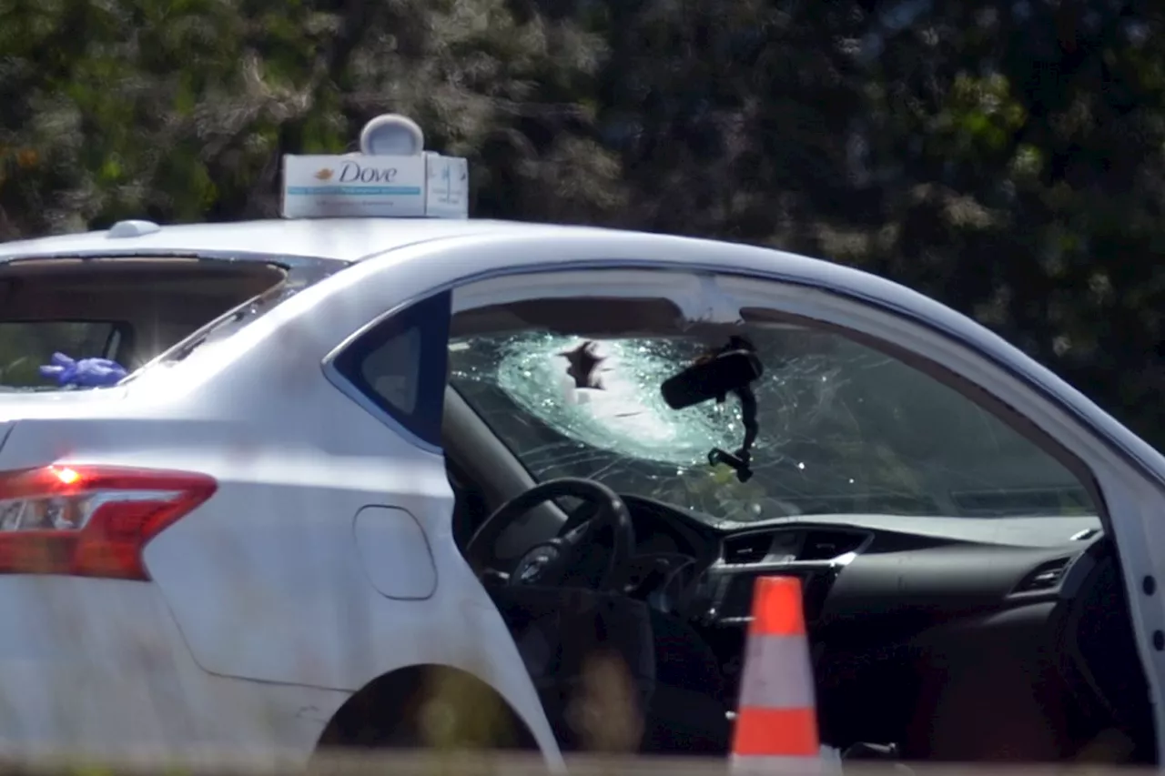 Driver struck by 'volleyball' sized rock on Highway 1 in Burnaby dies