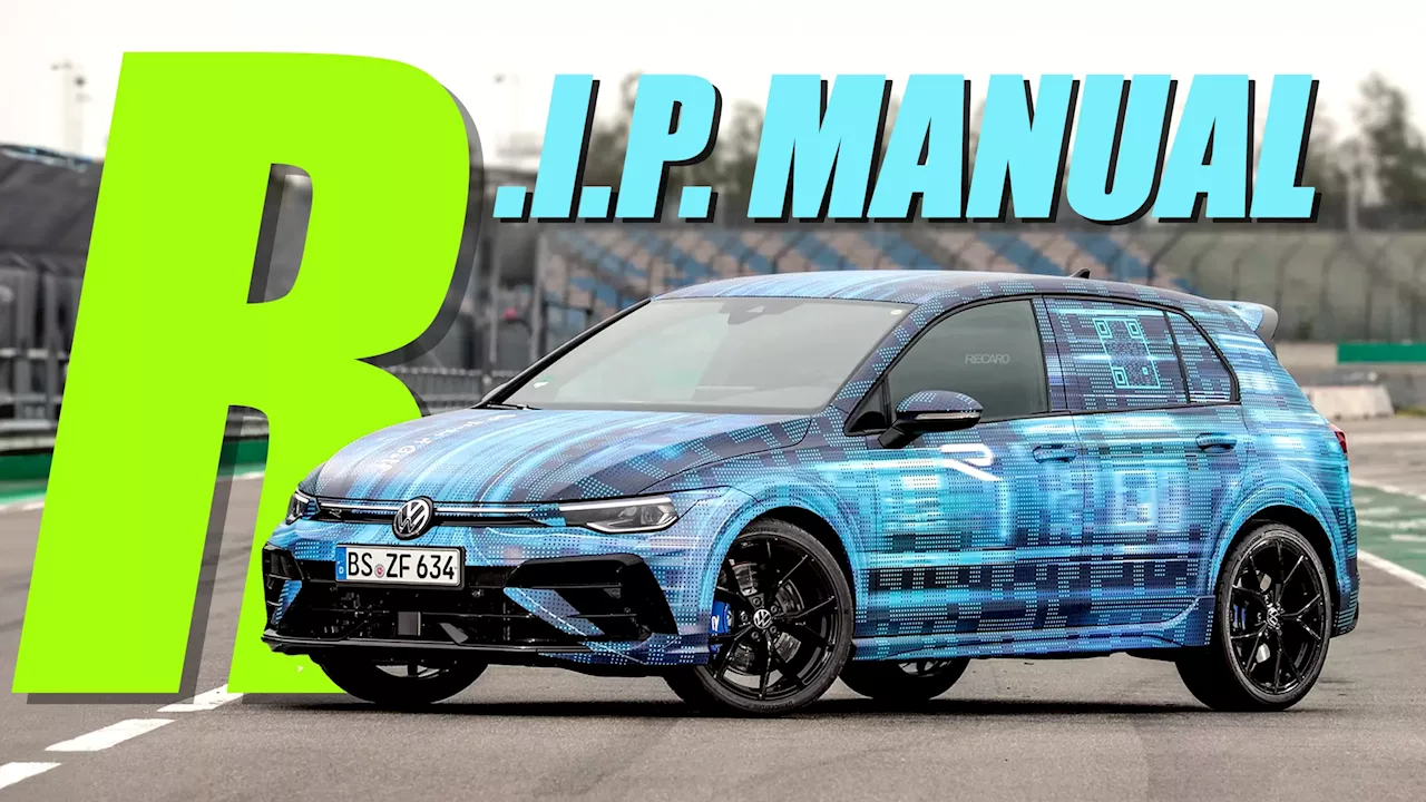 2025 VW Golf R Packs 329 HP And Meaner Looks, But Drops Manual