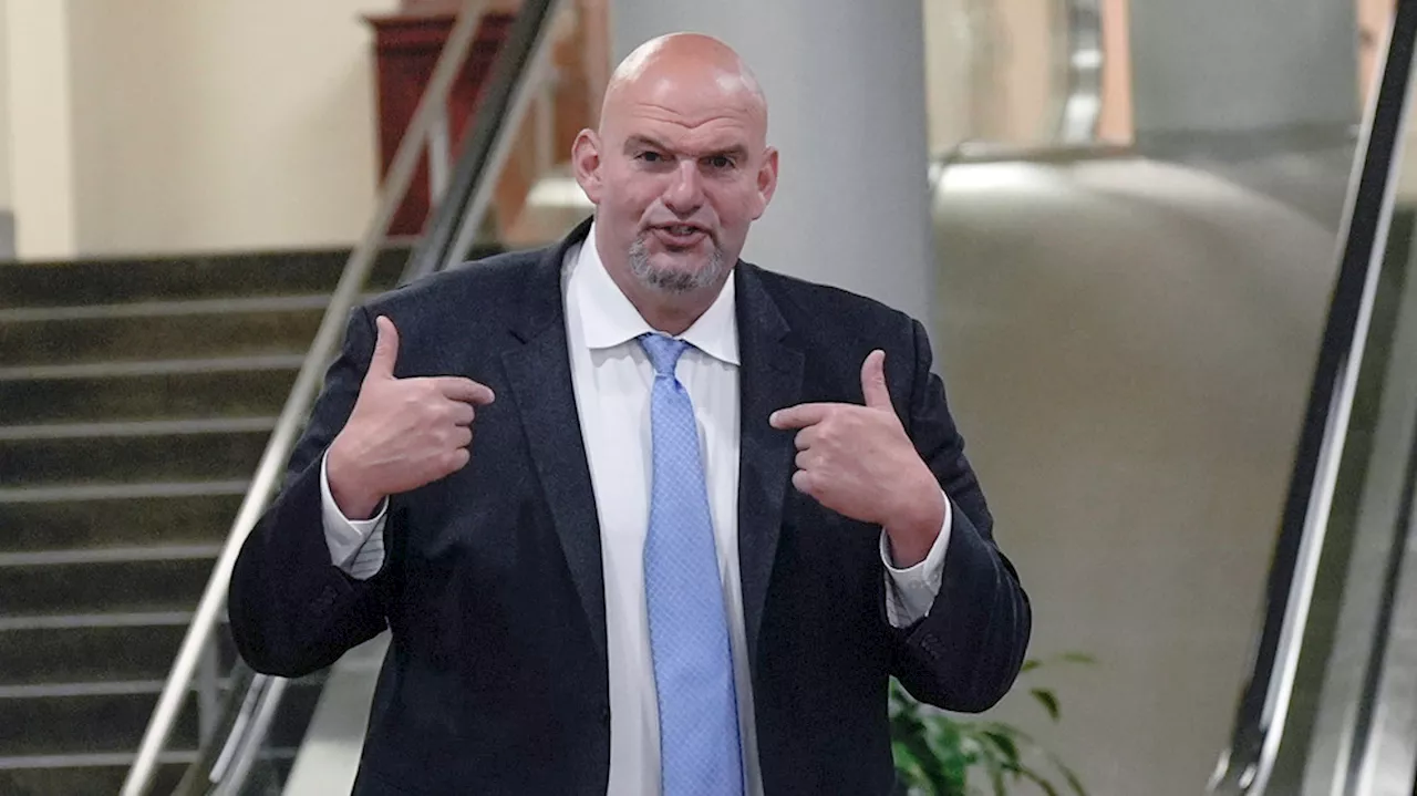 Pennsylvania Sen. John Fetterman 'at fault' in Maryland crash, State Police say