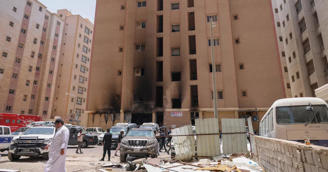 Fire in Kuwait kills more than 35 people in building housing foreign workers