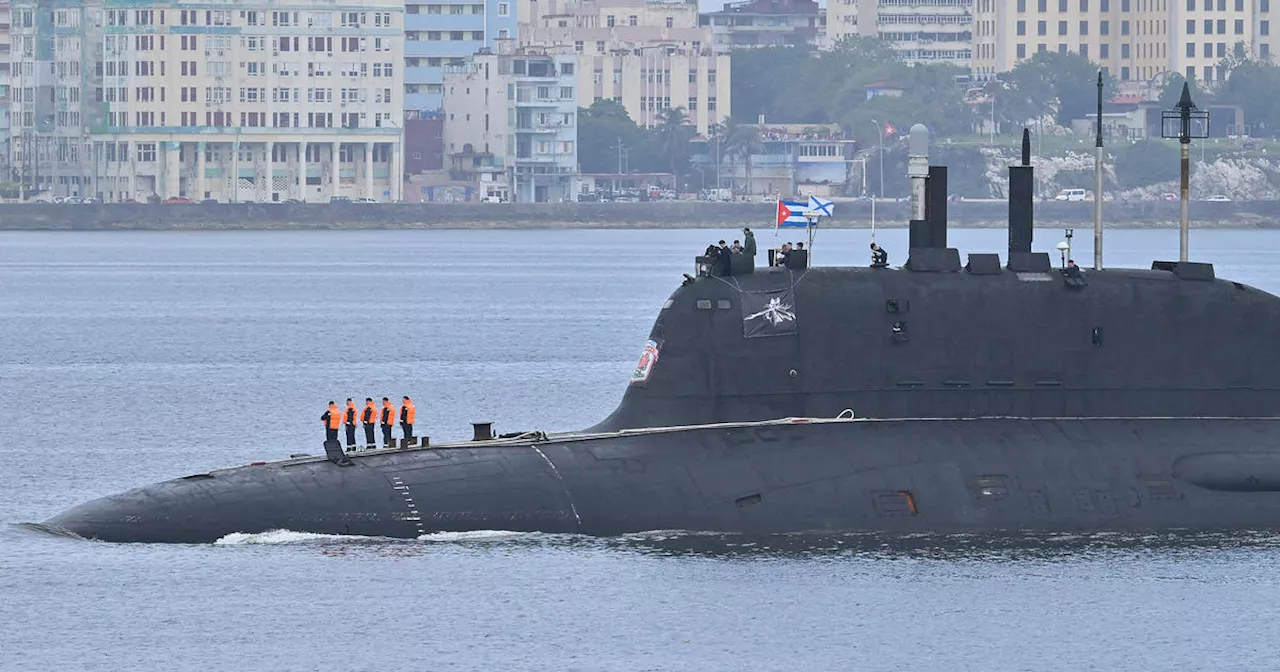 Photos show Russian submarine, ships arrive in Cuba ahead of Caribbean military exercises