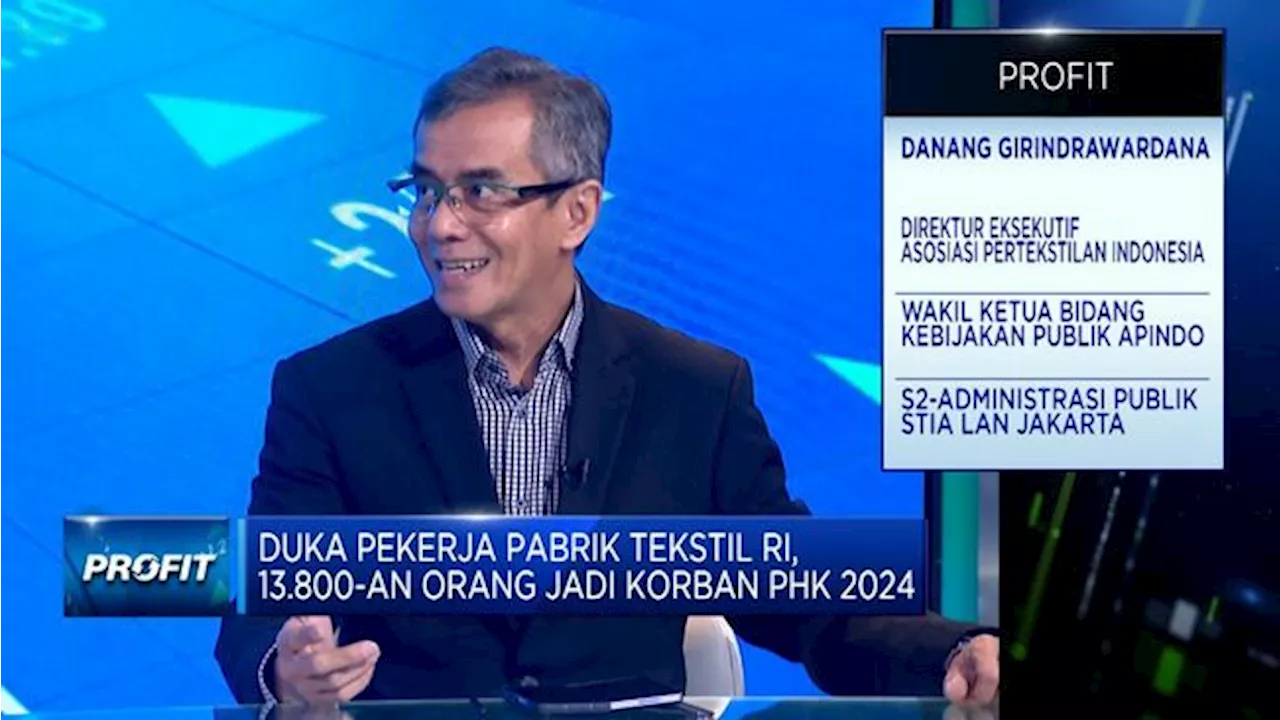 Bisnis Tekstil Makin Terjepit, Pengusaha Ngaku Sedang 'Disuntik Mati'