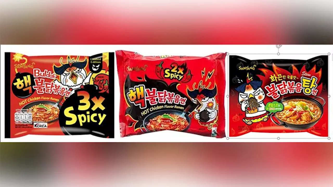 Instant ramen ‘fire noodles’ are too spicy for this country