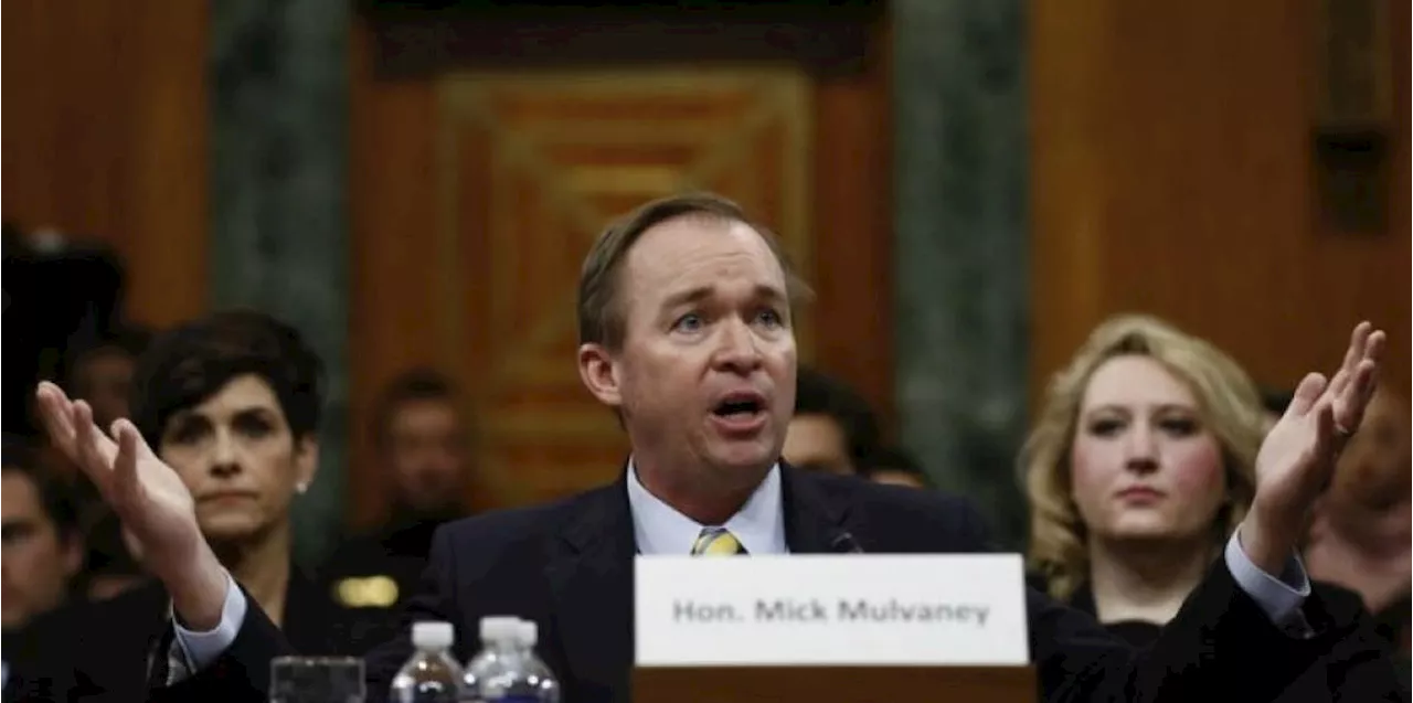 Mugger Mick Mulvaney--Trump's Sadist-in-Chief