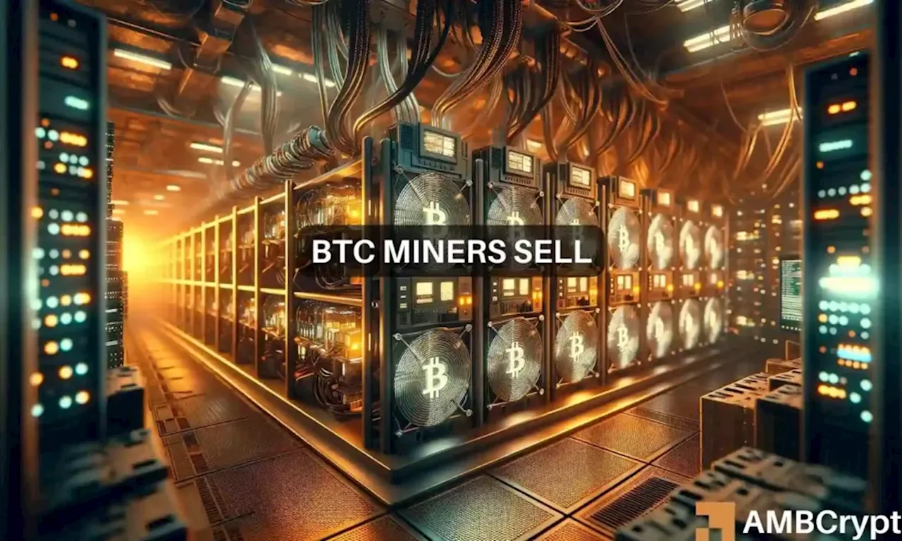 Bitcoin miners sell BTC worth $83M – Price to fall below $67k now?