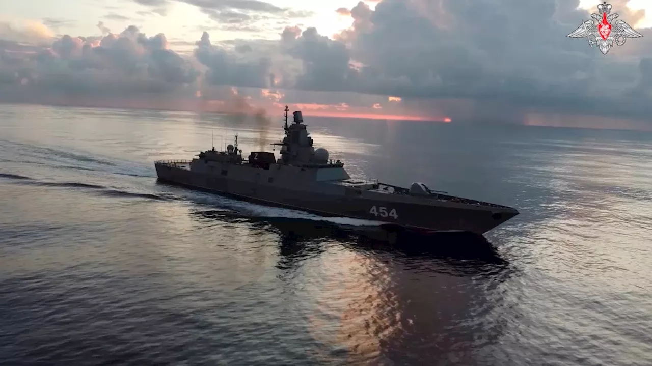 Fleet of Russian warships reaches Cuba for military exercises in the Caribbean