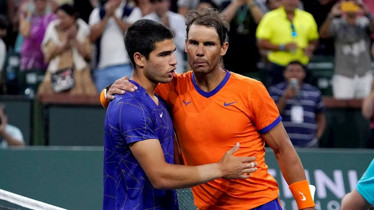 Rafael Nadal och Carlos Alcaraz spelar tillsammans i OS