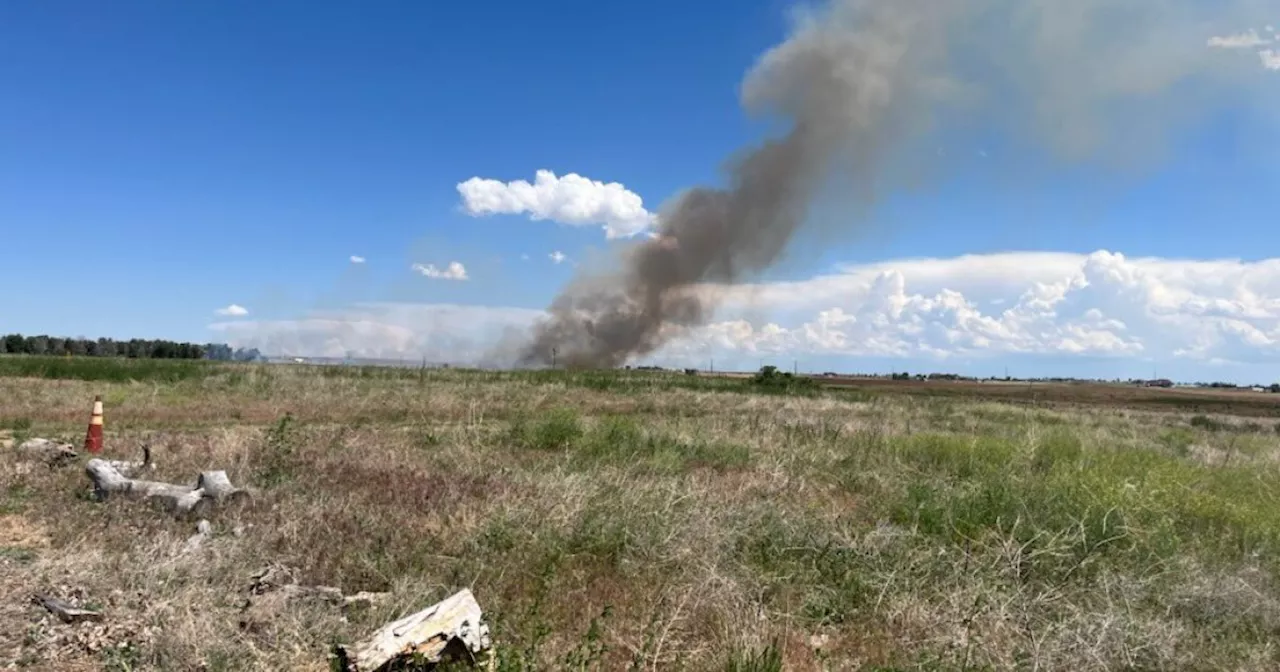 Small fire burning on Barr Lake State Park property is contained