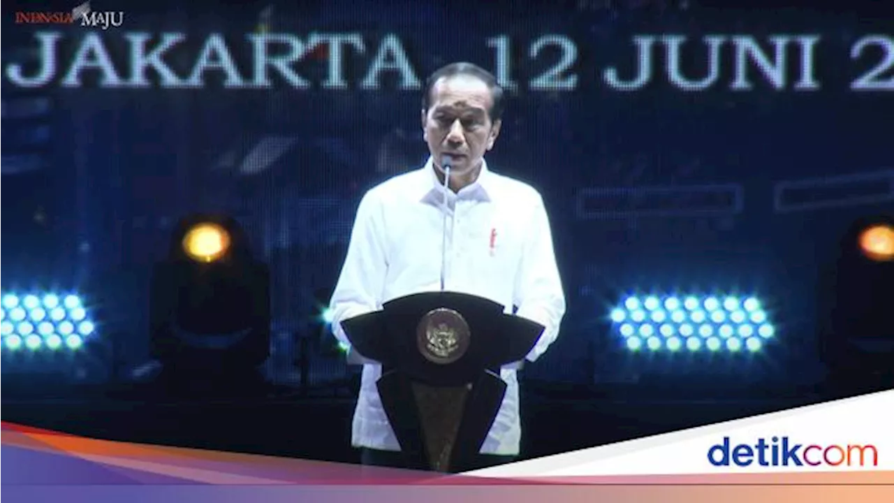 Jokowi Pamer Jakarta Fair Dikunjungi 6 Juta Orang di 2023, Putaran Uang Rp 7,3 T