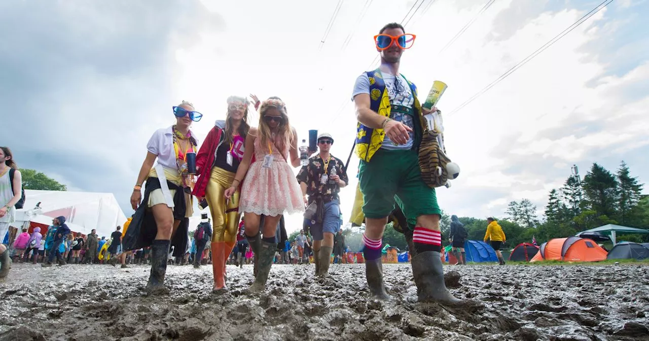 Glastonbury weather as Met Office expects 'wetter than average'