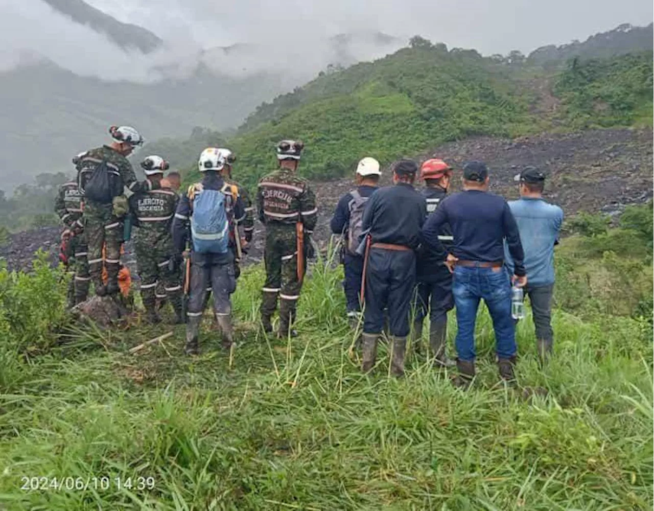 Cuatro personas están desaparecidas por deslizamiento de tierra en Boyacá