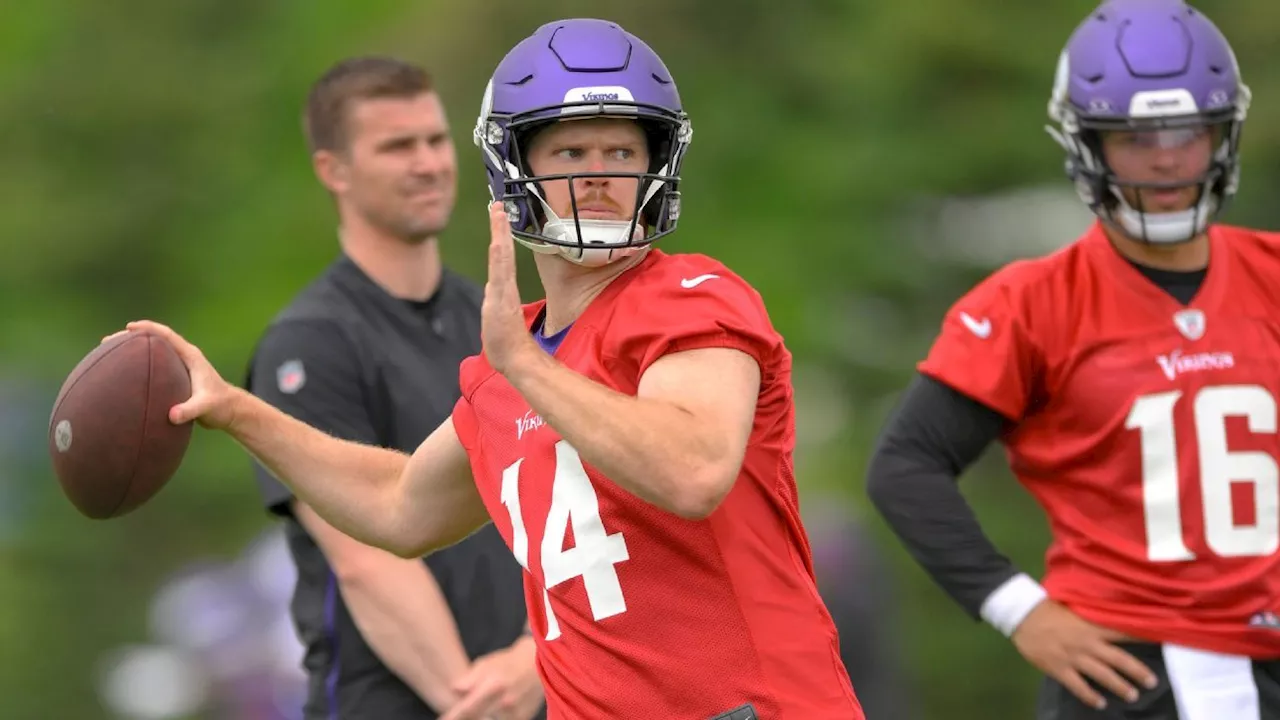 O'Connell confirms Sam Darnold will start at Vikings training camp