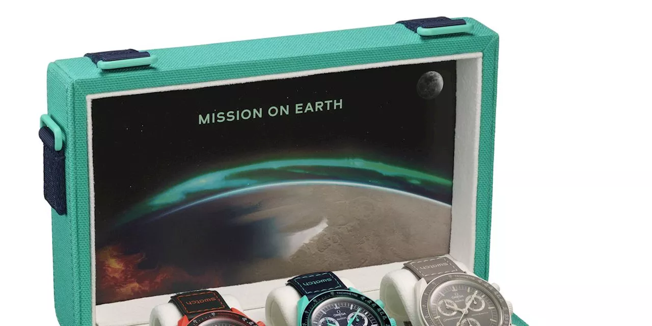 Where To Buy The Three New 'Mission On Earth' MoonSwatches