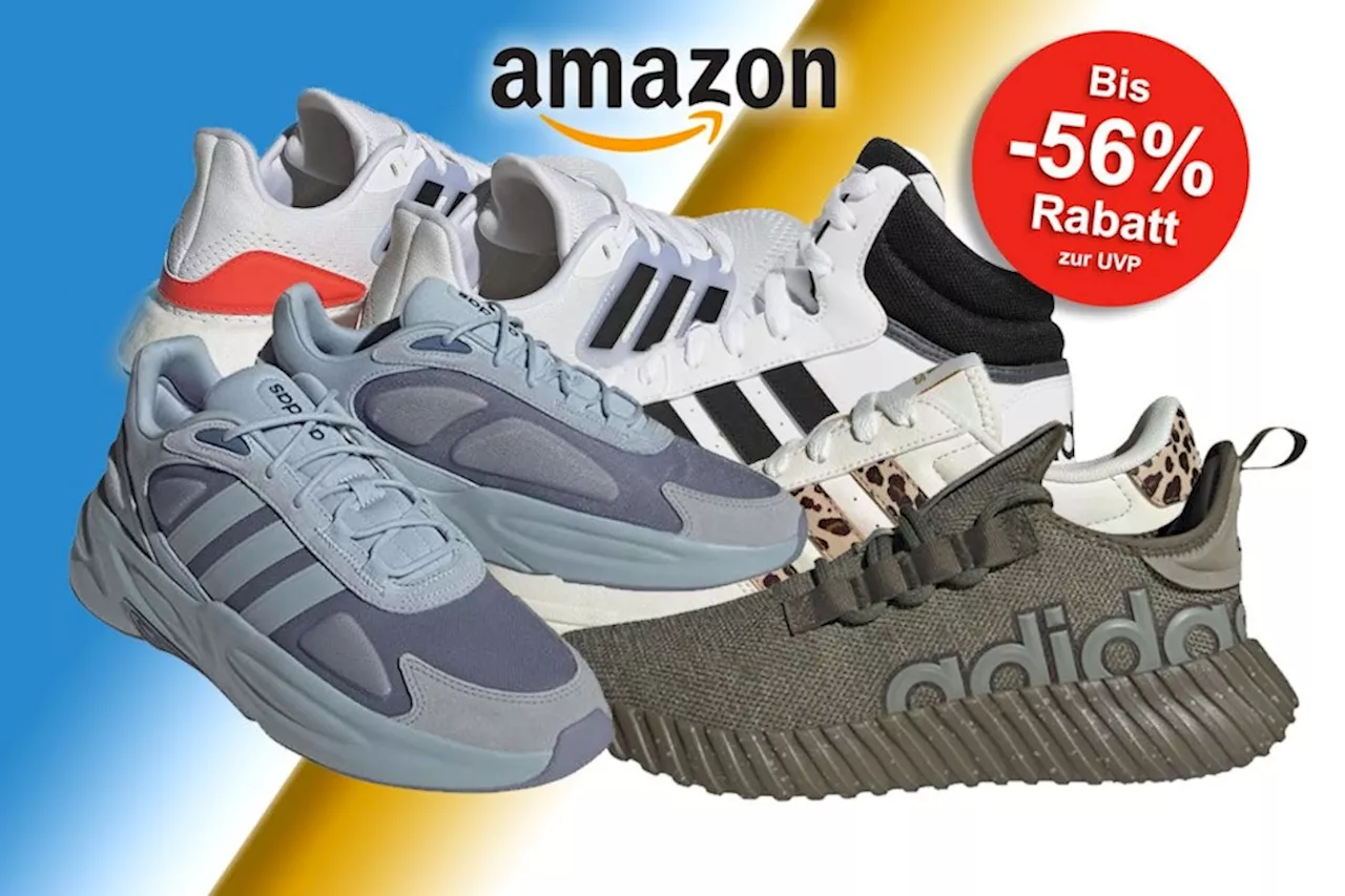 Mega adidas Sneaker Sale bei Amazon: Spare jetzt bis zu 56% auf angesagte Sneaker von adidas