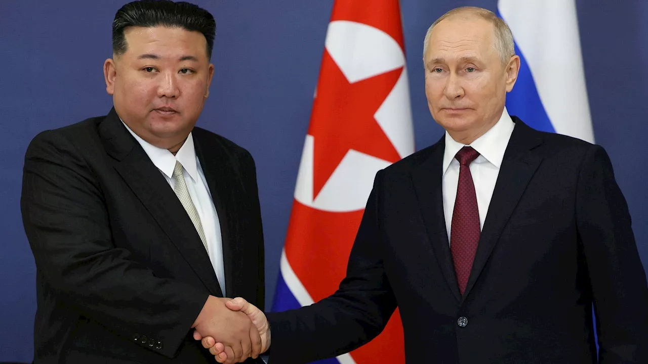 Tecknet att Putin snart kan landa i Nordkorea