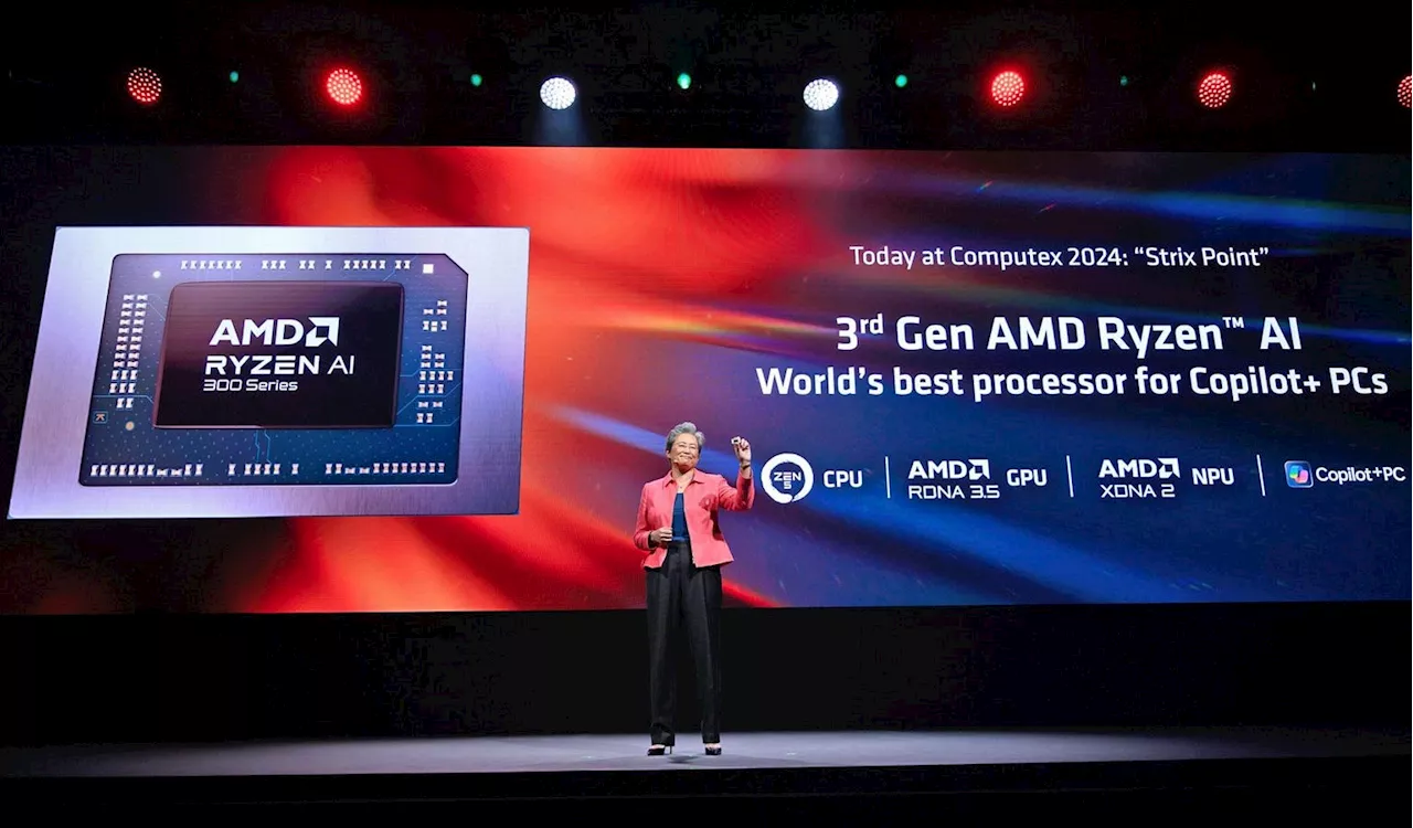 AMD Blitzes Computex With AI, From Mobile To Desktops And Data Centers